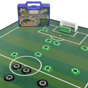 Campo de Futebol de Botão 1,27x0,84m com Maleta com 2 times completos - KLOPF 10294030