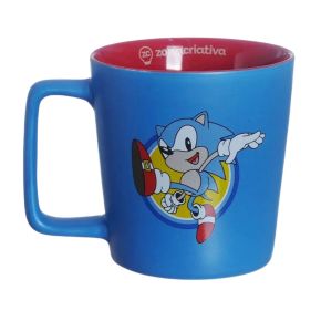Caneca em Cerâmica 400ml - Sonic Speed - ZC4303